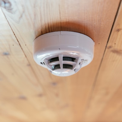 Utica vivint connected fire alarm